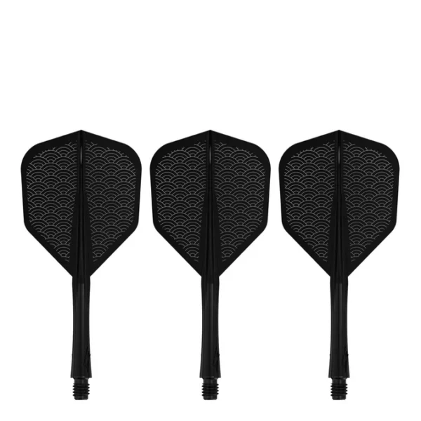 Caliburn - SUP integreeritud noolesuled - Standard No6 - Waves - must - 27,5mm