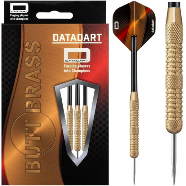 Datadart noolekomplekt – Butt Brass – Knurled – 22 g