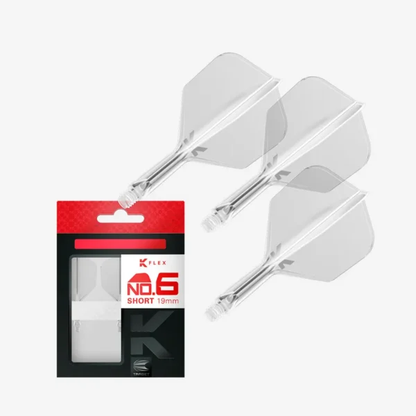 Target K-Flex integreeritud vars & sulg - No.6 – short -läbipaistev