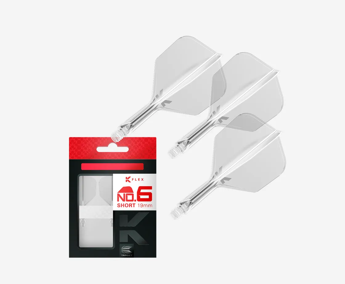 Target K-Flex integreeritud vars & sulg - No.6 – short -läbipaistev