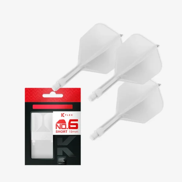Target K-Flex integreeritud vars & sulg - No.6 – short - valge