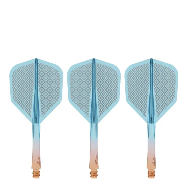 Caliburn - SUP integreeritud noolesuled - Standard No6 - Block - oranž & sinine - 33,5mm