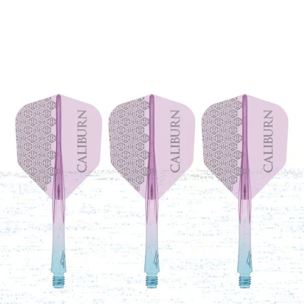 Caliburn - SUP integreeritud noolesuled  - standard No6 - sinine & lilla Caliburn logoga - 33,5mm