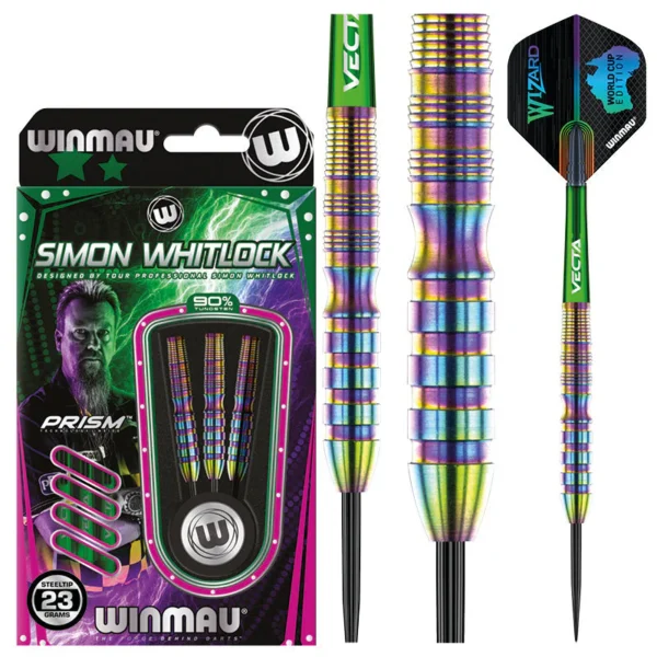 Winmau - noolekomplekt Simon Whitlock World Cup SE 23g