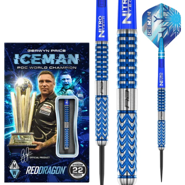 RedDragon -noolekomplekt - Gerwyn Price Glacier - 22g