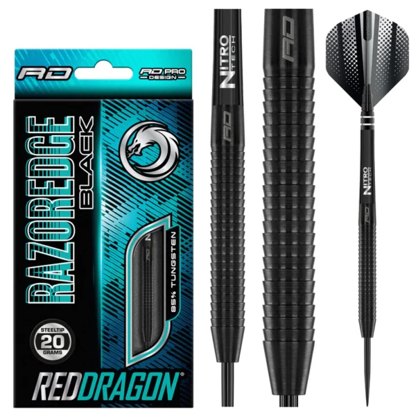 Red Dragon Razor Edge Noolekomplekt - Must - 23g