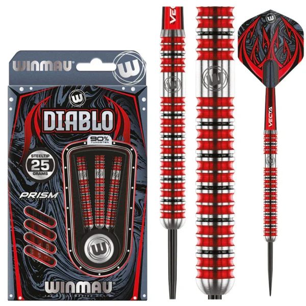 Winmau - noolekomplekt - Diablo 2 - 25g
