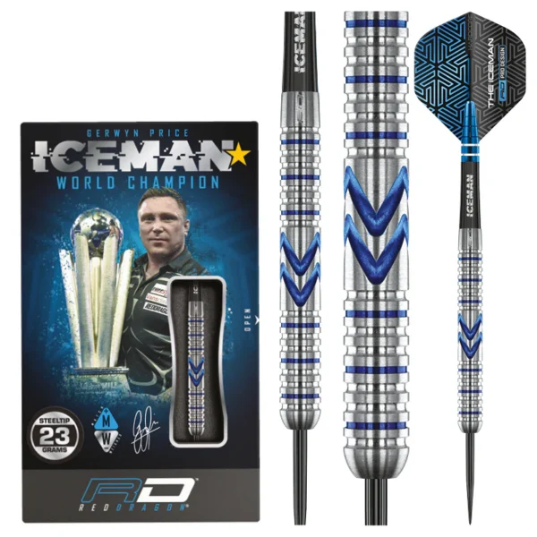 RedDragon -noolekomplekt - Gerwyn Price Midnight Editio - 23g