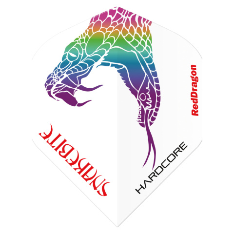 Red Dragon - Peter Wright Snake Design Hardcore Standard - Valge- No2 - Pilt 3