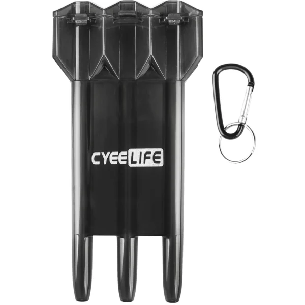 CyeeLife Plastikust Noolehoidja Must