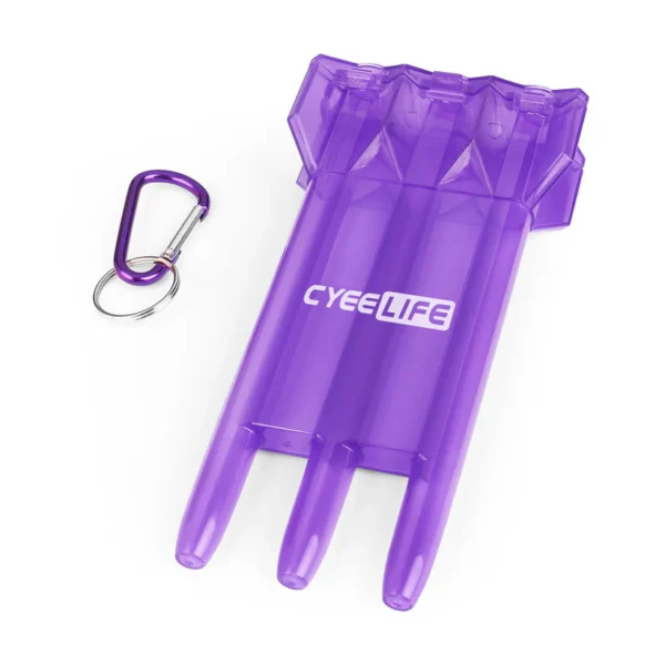 CyeeLife Plastikust Noolehoidja Lilla