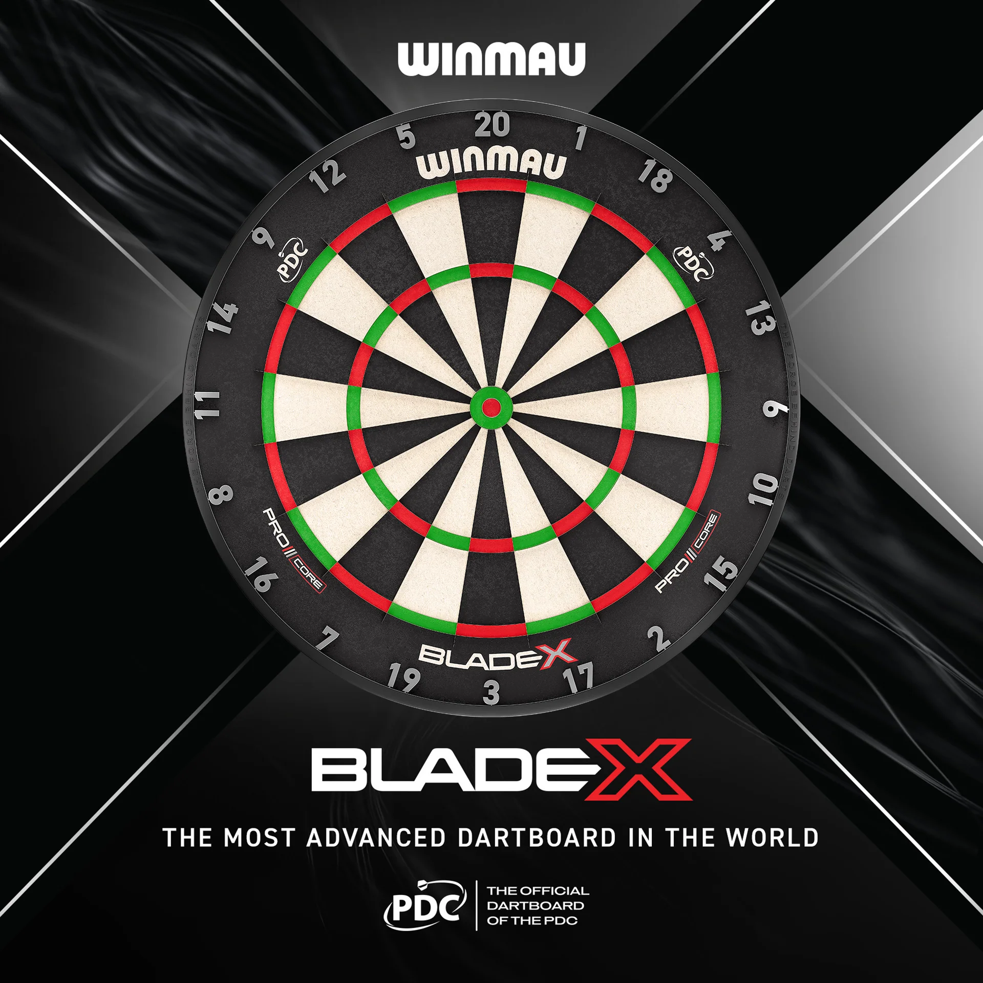 Winmau Blade X ProCore Professional PDC noolelaud - Image 2