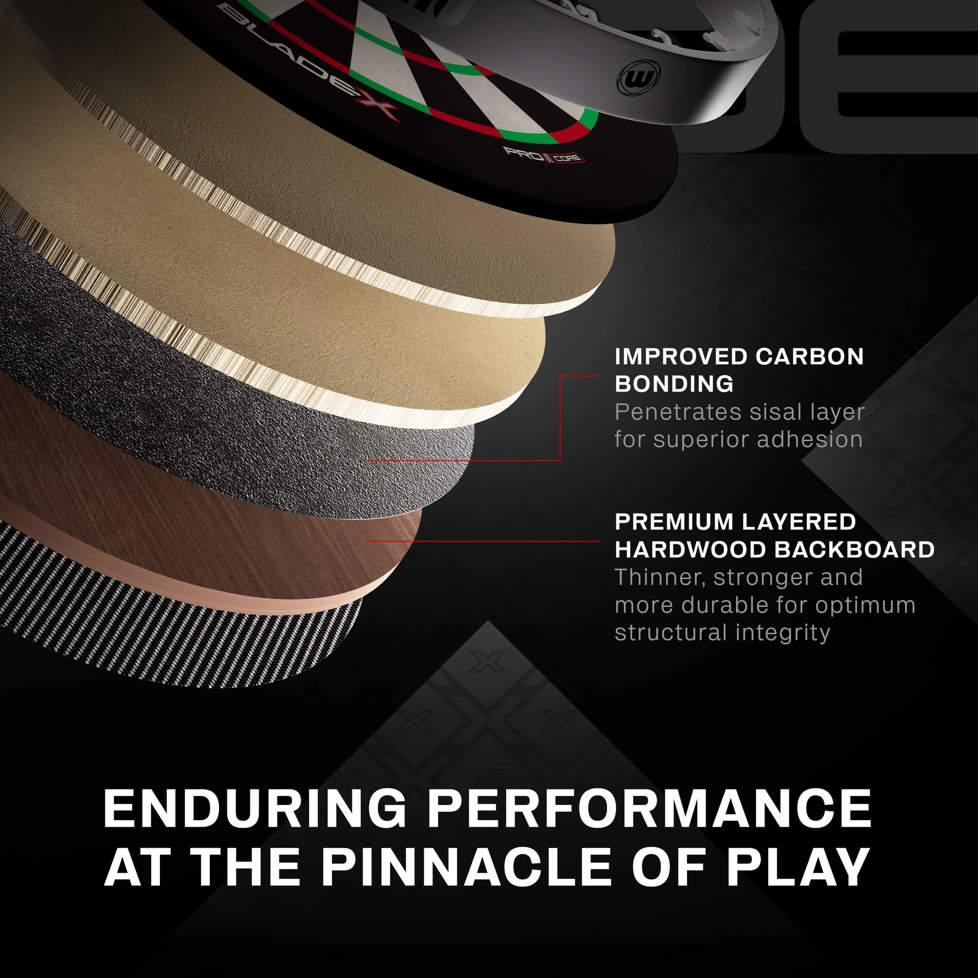 Winmau Blade X ProCore Professional PDC noolelaud - Image 5