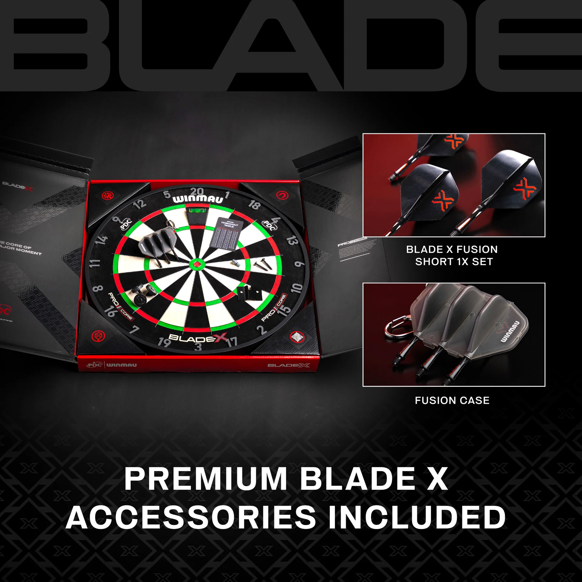 Winmau Blade X ProCore Professional PDC noolelaud - Image 10