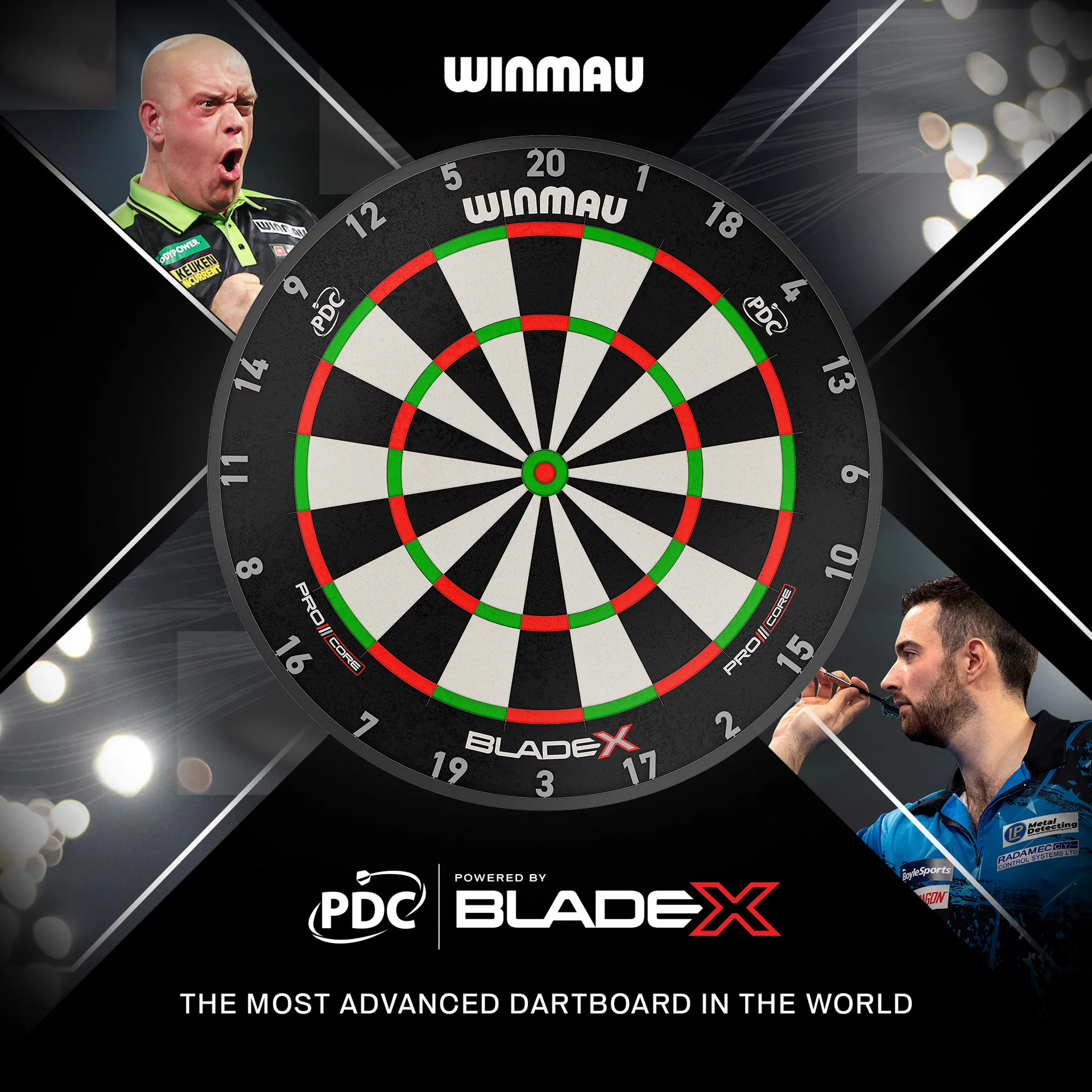 Winmau Blade X ProCore Professional PDC noolelaud - Image 12