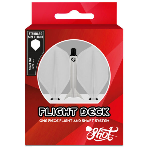 Shot – Flight Deck – integreertitud vars ja sulg – läbipaistev – in-between 25.2mm – Kite