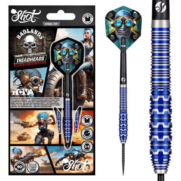Shot Badlands Tova Steel Tip Noolekomplekt 90% - 23g