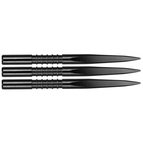 Noole teravikud – Target Fire Edge Point Black Nickel Grooved – 36mm