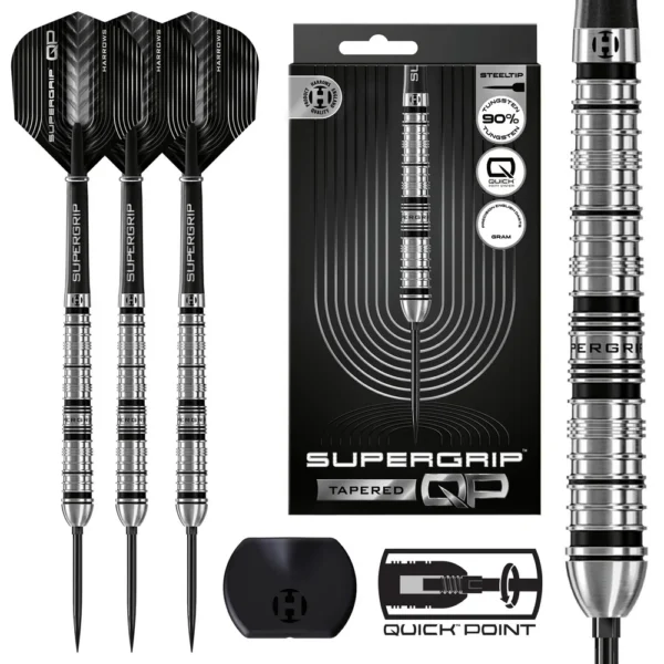 Harrows – Supergrip QP Tapered 90% Quick Point Noolekomplekt – 23g