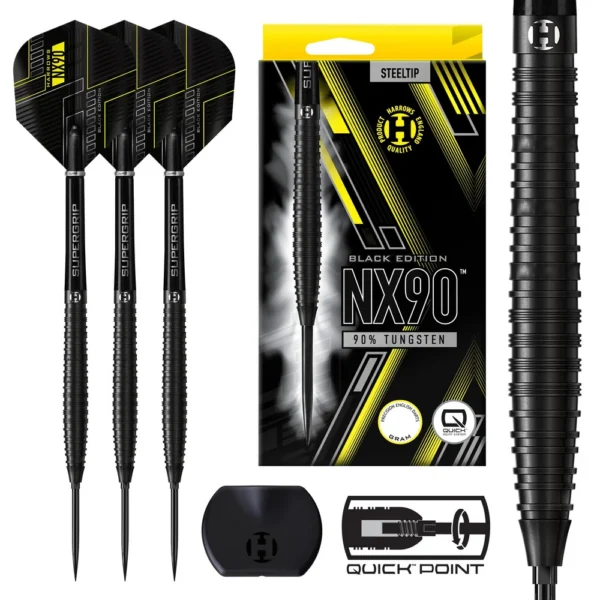 Harrows – NX90 90% Black Edition Quick Point Noolekomplekt – 23g