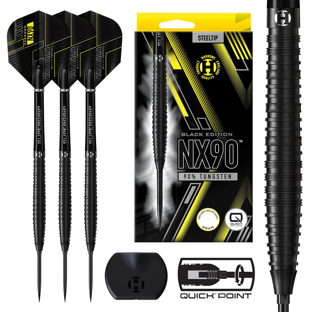 Harrows – NX90 90% Black Edition Quick Point Noolekomplekt – 23g
