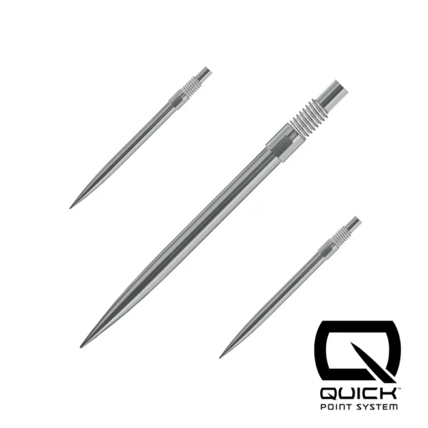 Harrows – Quick Points – 30mm – Hõbe