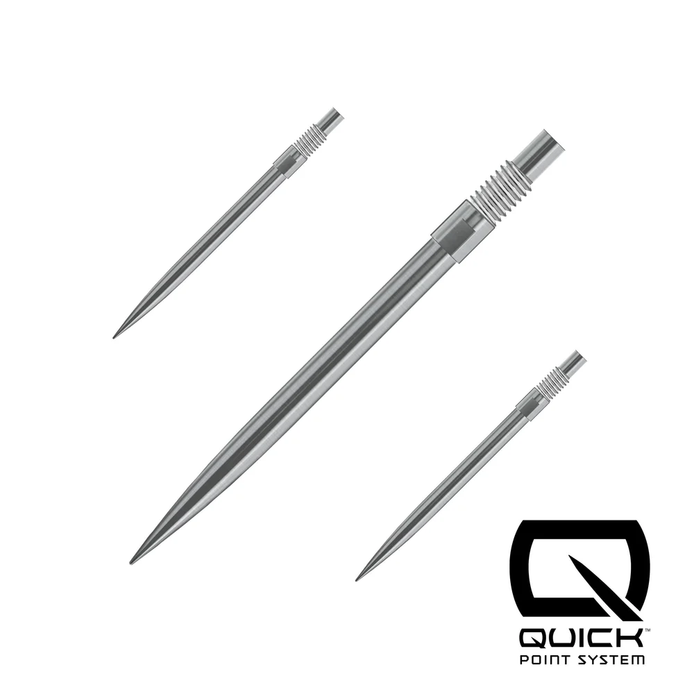 Harrows – Quick Points – 30mm – Hõbe