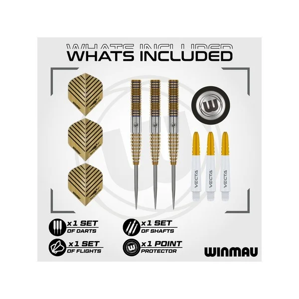 Winmau – Daryl Gurney 95% Signature Edition – 23g - Pilt 3