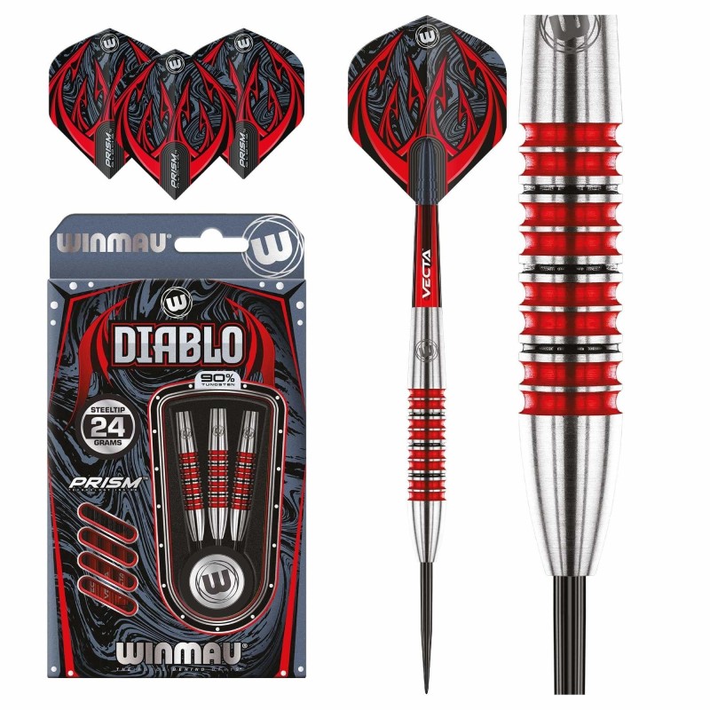 Winmau – Diablo Parallel Noolekomplekt – 24g