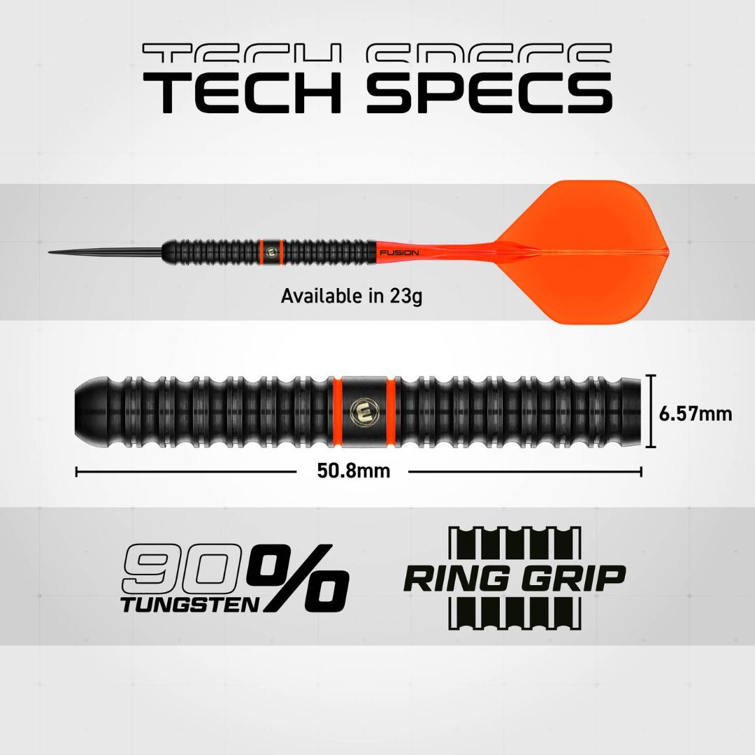 Winmau – Steel Darts Emma Paton Edit 90% Tungsten – 23 g - Pilt 4