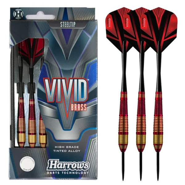 Harrows &ndash; Vivid Brass Red Noolekomplekt &ndash; 24g